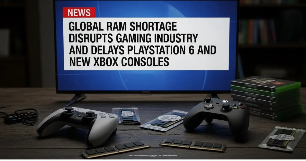 Global RAM Shortage Disrupts Gaming Industry and Delays PlayStation 6 and New Xbox Consoles