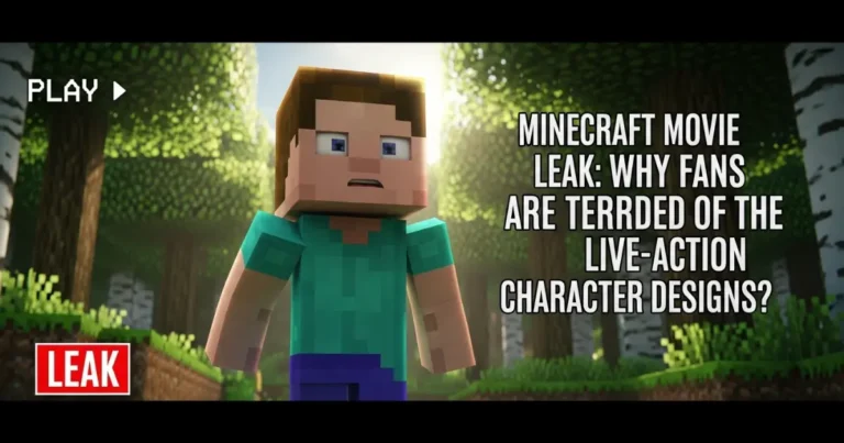 Minecraft Movie Leak: Why Fans are Terrified of the Live-Action Character Designs?