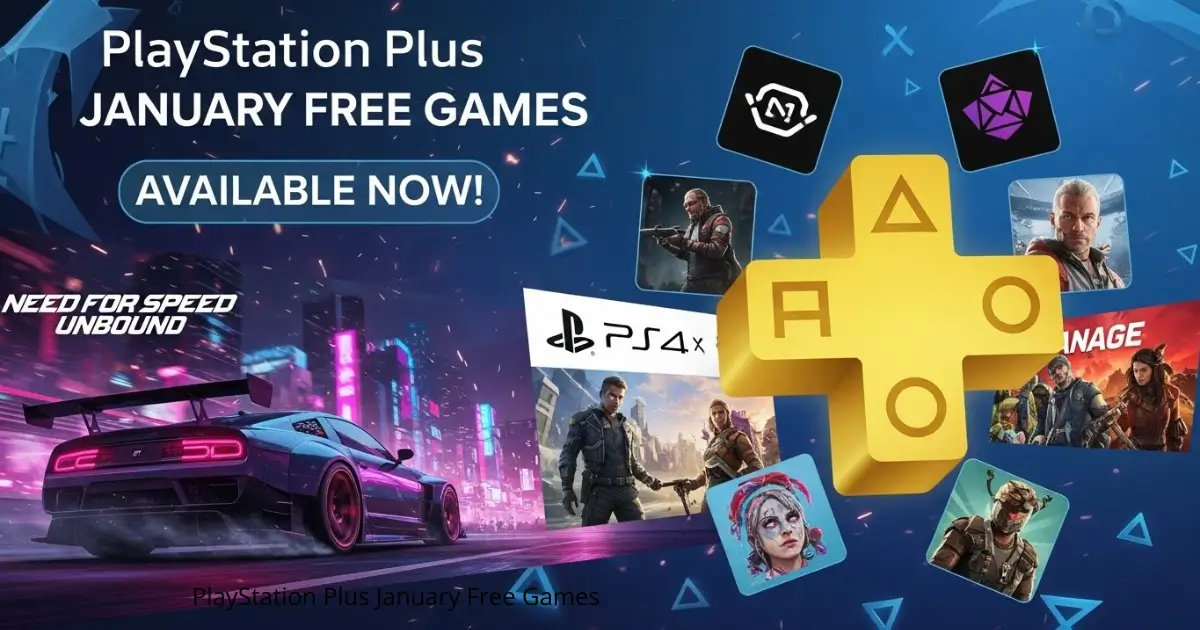 PlayStation Plus January Free Games Are Now Available to Download