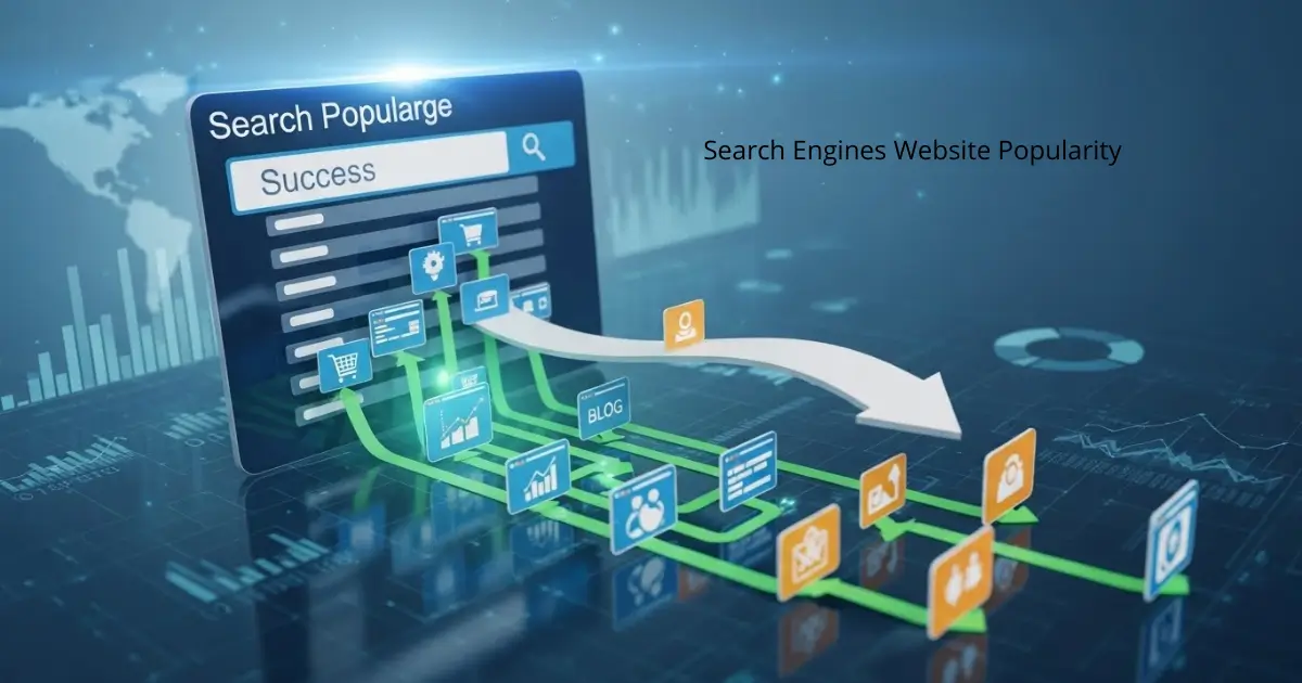 Search Engines Website Popularity