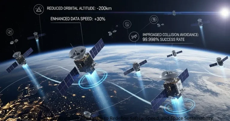 Starlink 2026: Lowering Satellite Orbits to Redefine Safety, Speed, and Space Sustainability