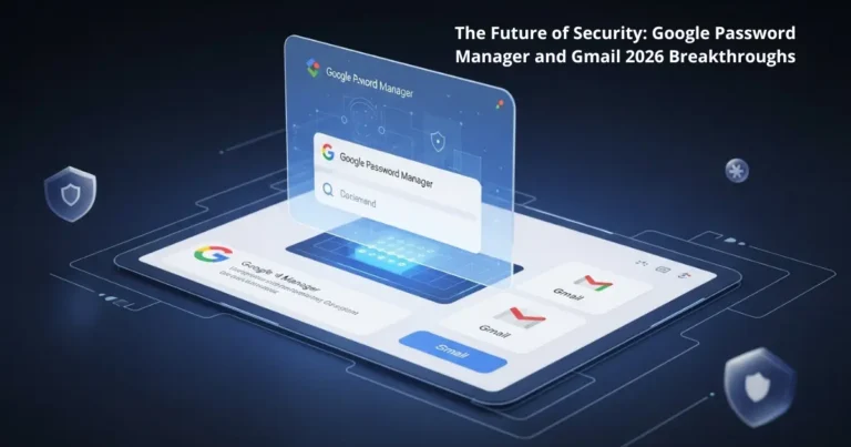 The Future of Security: Google Password Manager and Gmail 2026 Breakthroughs