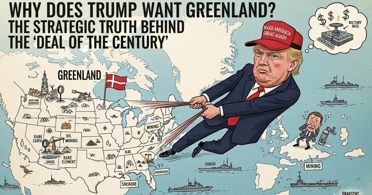 Why Does Trump Want Greenland? The Strategic Truth Behind the "Deal of the Century"