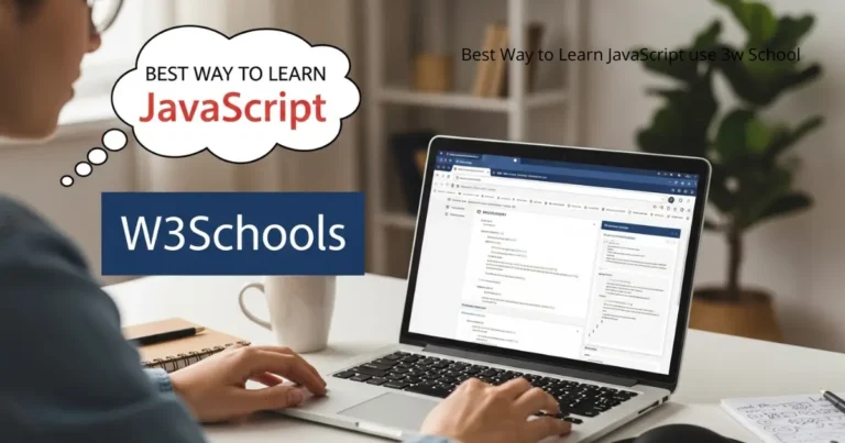 Best Way to Learn JavaScript use 3w School