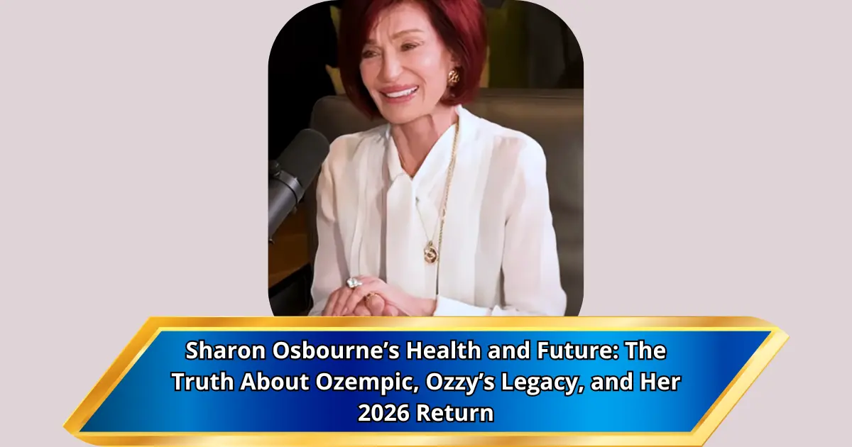 Sharon Osbourne’s Health and Future: The Truth About Ozempic, Ozzy’s Legacy, and Her 2026 Return