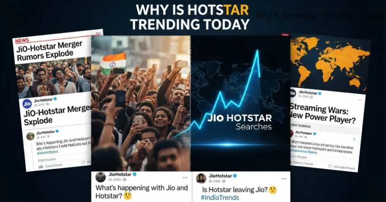 Why Is Jio Hotstar Trending Today?