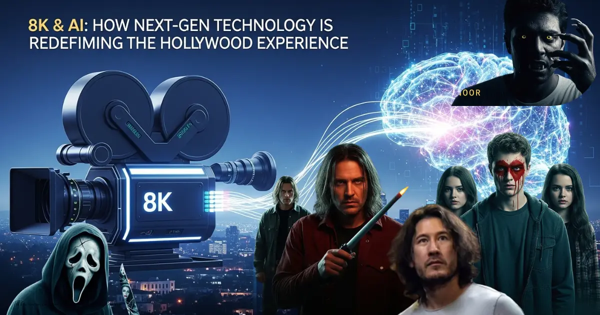 8K & AI: How Next-Gen Technology is Redefining the Hollywood Experience