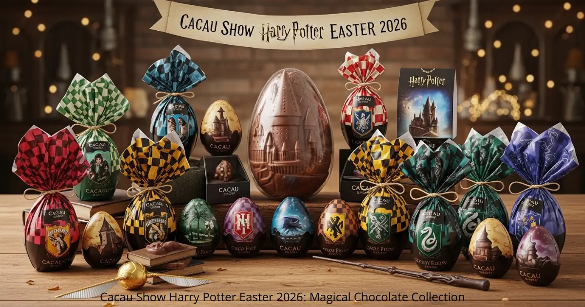Cacau Show Harry Potter Easter 2026: Magical Chocolate Collection