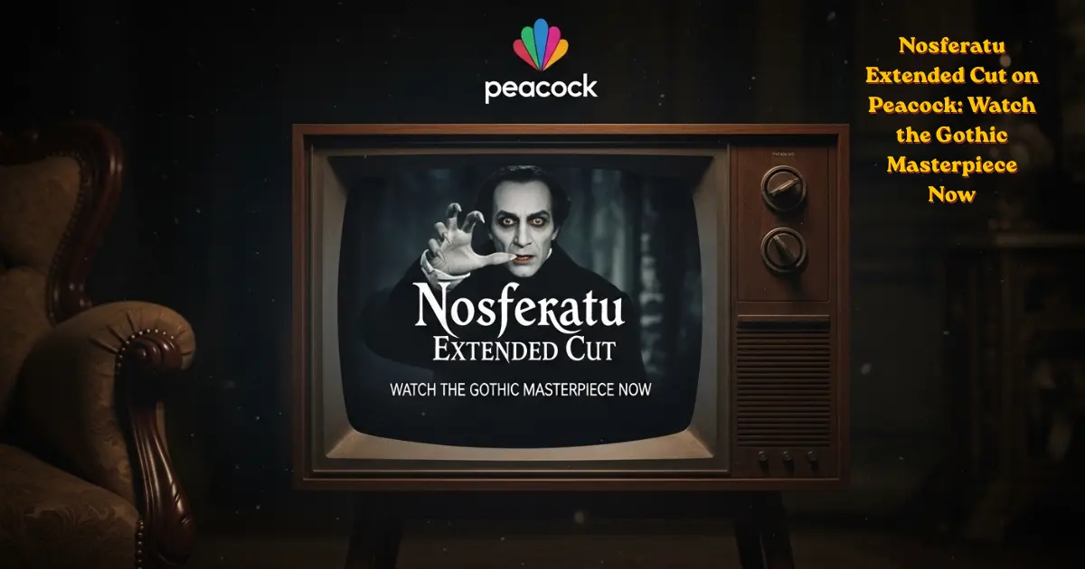 Nosferatu Extended Cut on Peacock: Watch the Gothic Masterpiece Now