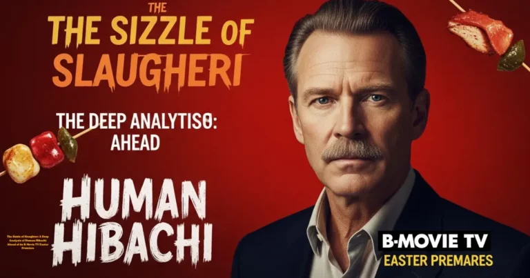 The Sizzle of Slaughter: A Deep Analysis of Human Hibachi Ahead of its B-Movie TV Easter Premiere